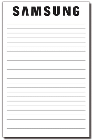 100 Sheet Scratch Pad - (5 3/8" x 8 3/8")