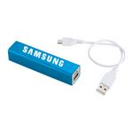 Power Bank - 2,200 mAh - Blue